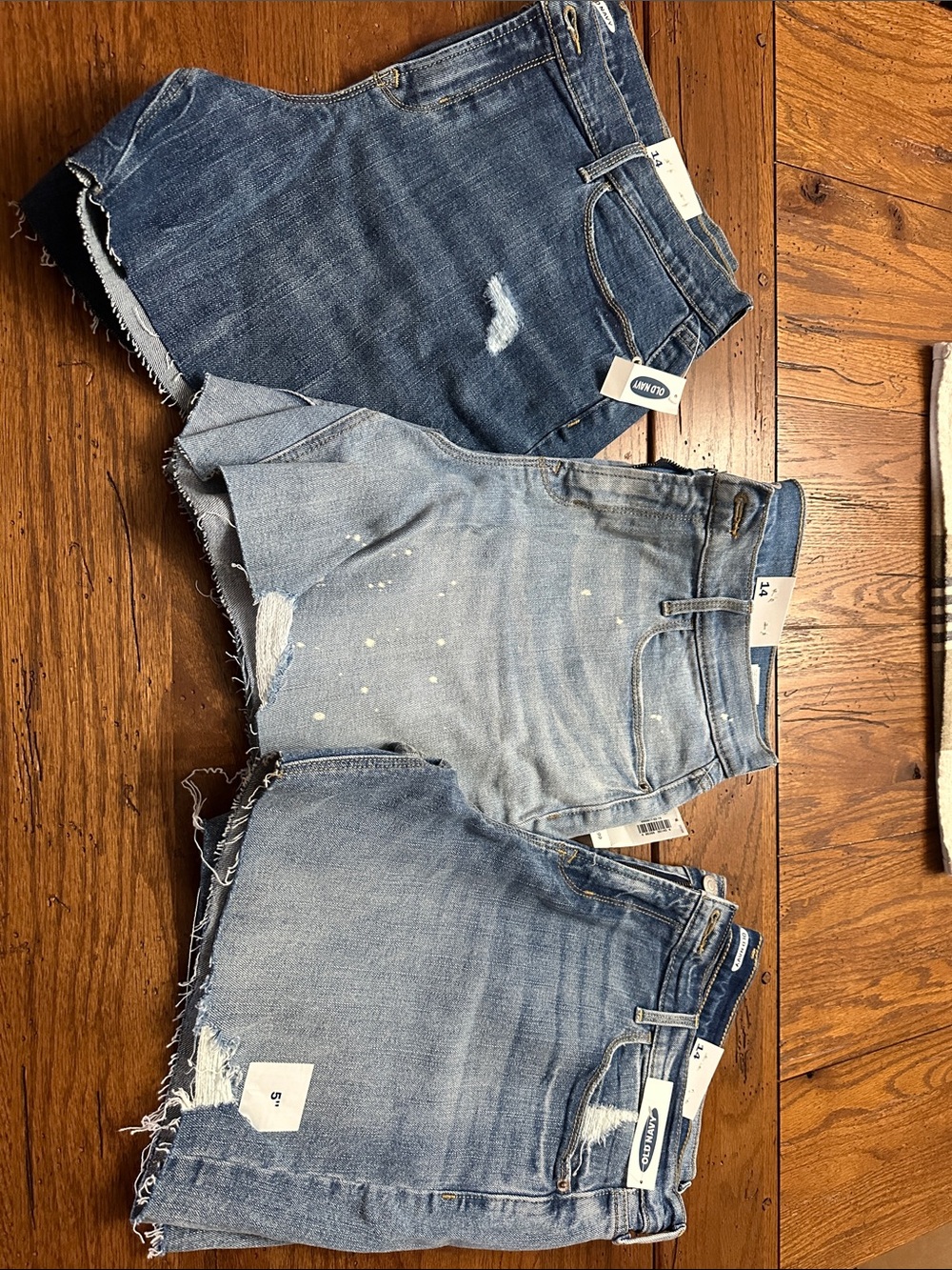 Women’s Denim Shorts - Old Navy- Lot of 3- NWT Size 14